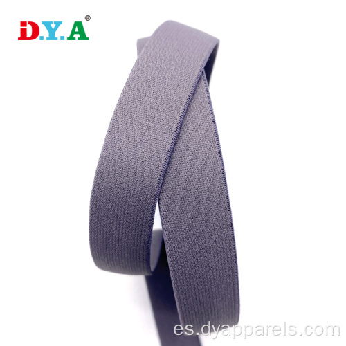 Cintura elástica tejida elástica de 20 mm tejida cinturón elástica